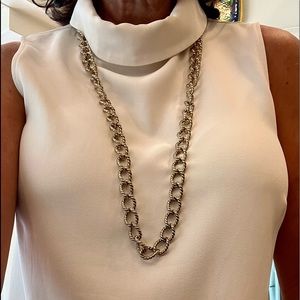 Ciner Gold Plated Rope Chain